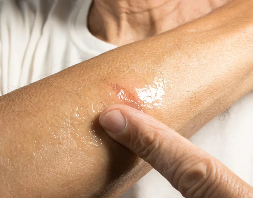 درمان سوختگی با روغن داغ چیست؟